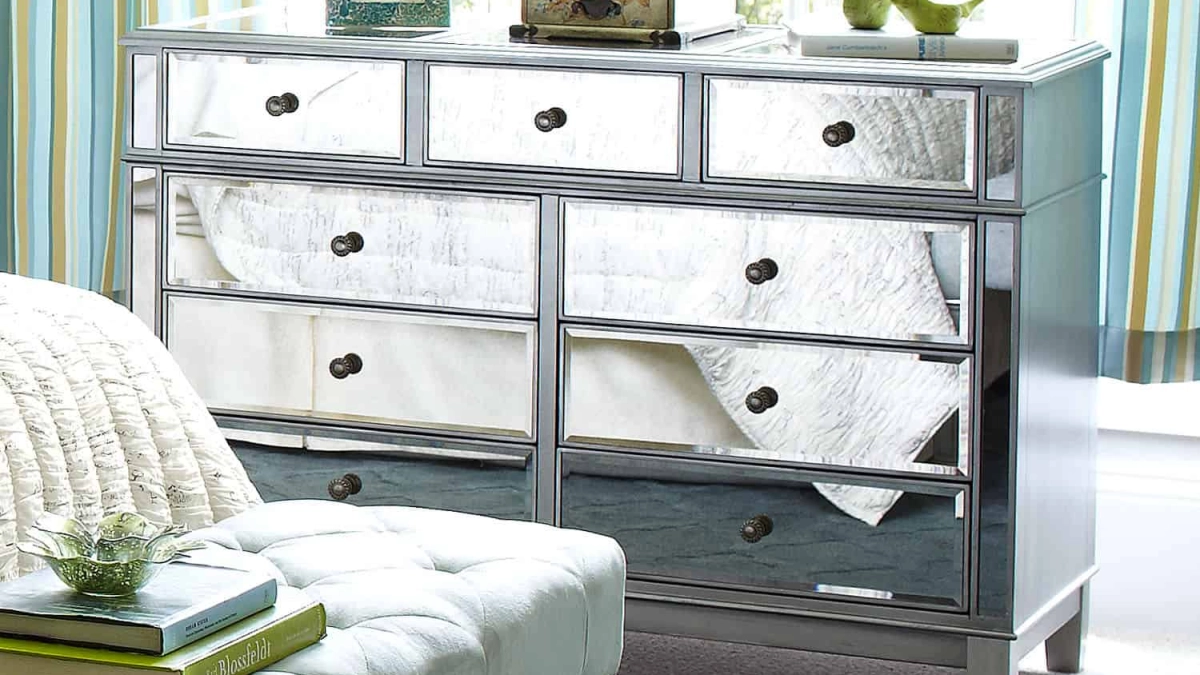 hayworth mirrored dresser silver Pier1 Mirrored Dresser at The Missing Piece