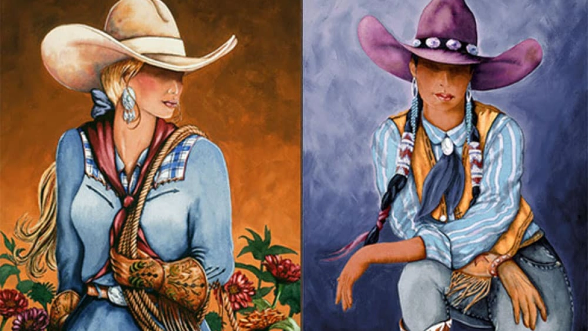 Doreman Burns Captures The Spirit Of The American Cowgirl For All To See, image size:1200x675