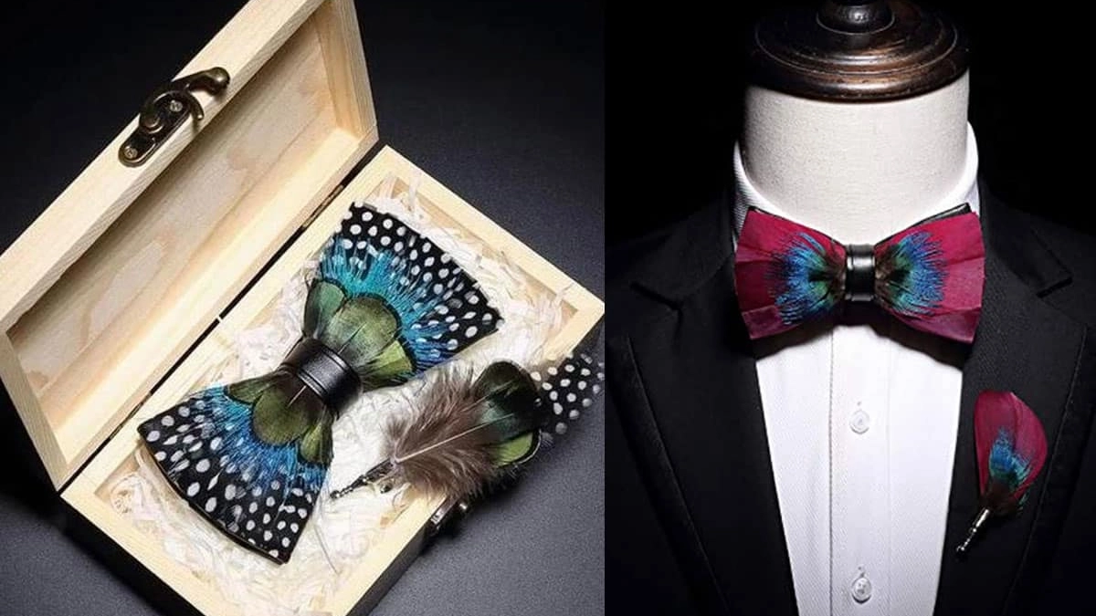 エムミーエメbow tie feather mini one piece M me emeBow tie feather mini one piece