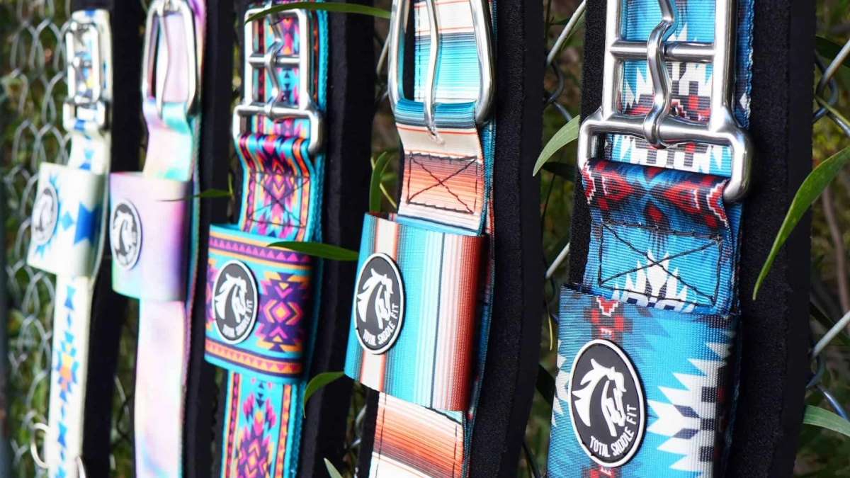 Colorful Cinches For Your Western Horse - COWGIRL Magazine