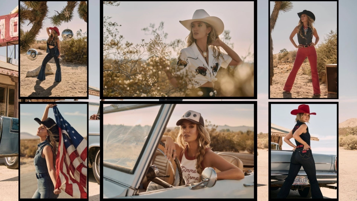 50's ピンナップガール　ウエスタン Wrangler x Lainey Wilson Sets The Tone For Cowgirl Summer