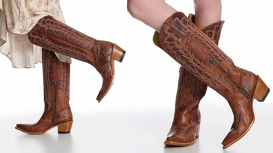 5 Formal Dresses You Can Wear With Cowboy Boots This Wedding Season 5 Formal Dresses You Can Wear With Cowboy Boots This Wedding Season