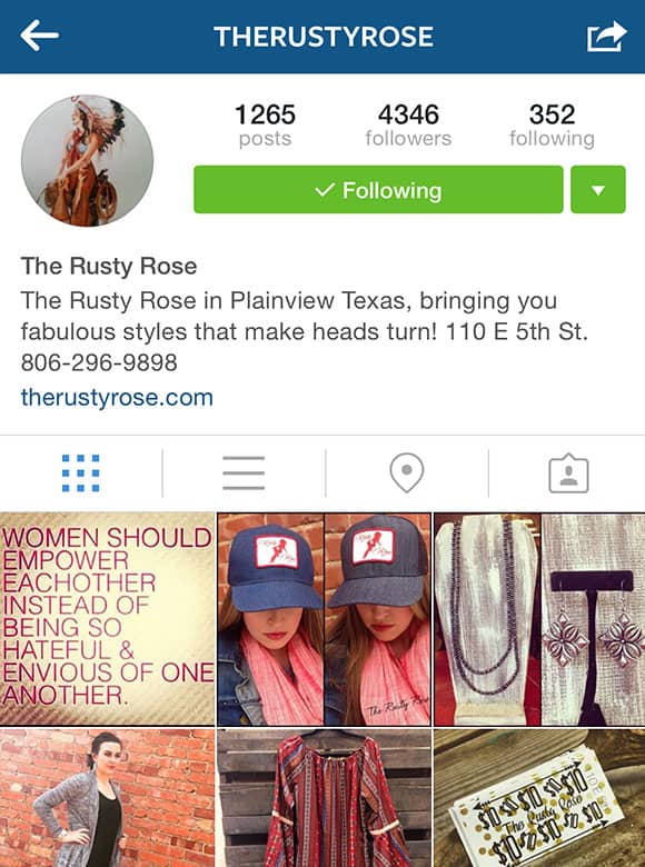 Rusty Rockets Insta 8 Texas Boutiques You Must Follow on Instagram - COWGIRL Magazine