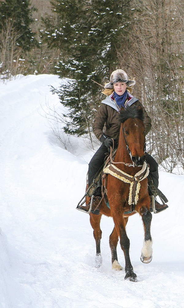 Snow Riding Name Dashing Through the Snow - COWGIRL Magazine