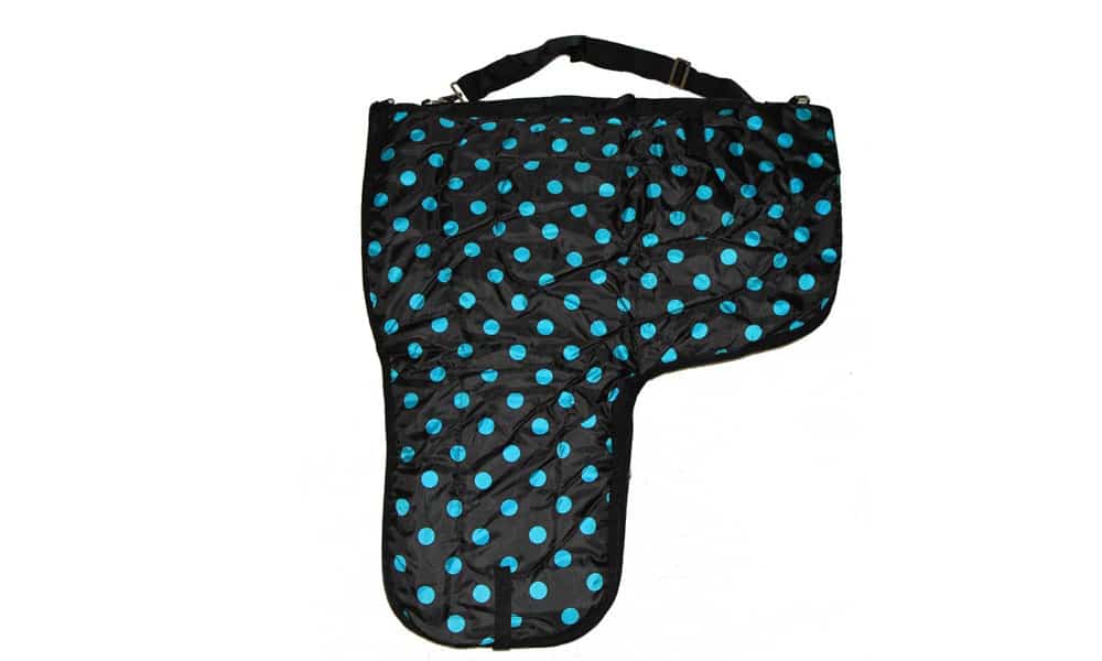 AJ Tack Western Padded Saddle Carrier Royal Blue
