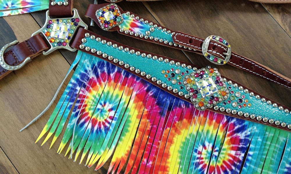 Get Groovy With This Psychedelic Tack - COWGIRL Magazine