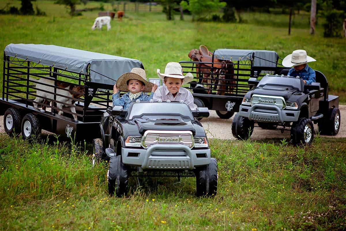 Punchy Ranch Rigs Kristi Bracewell Photography Shot Lil' Cowboys And Their Ranchin' Rigs
