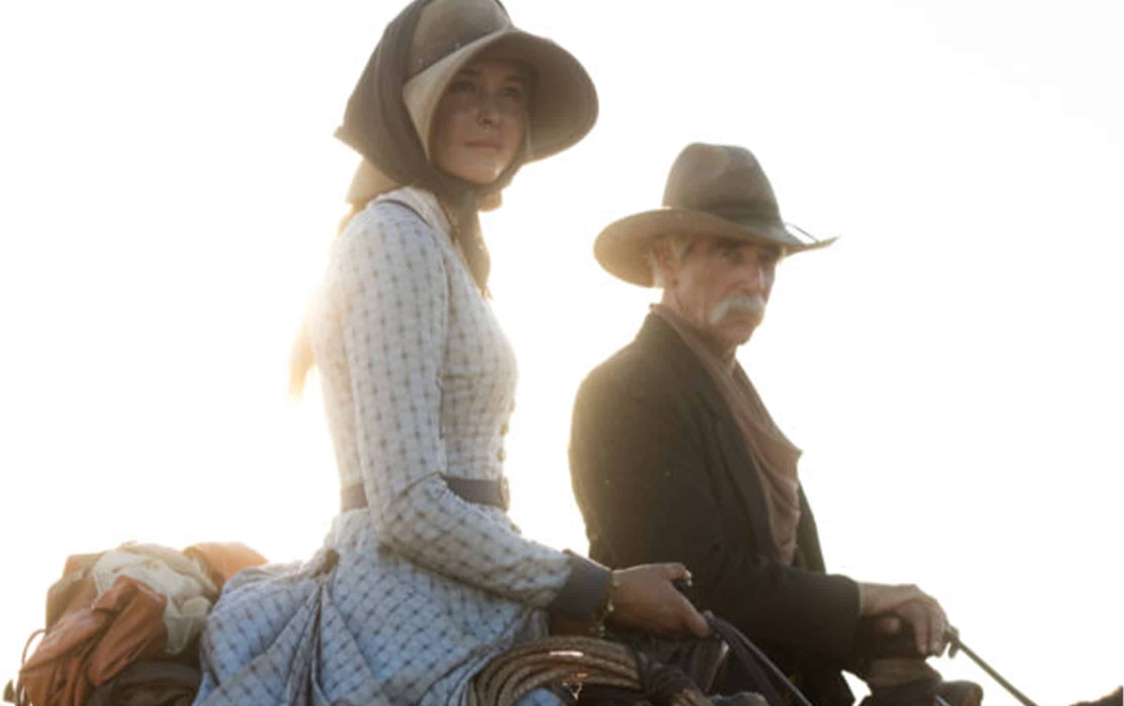 1883 sam elliott episode 1 lady in red dress 1883' Season Finale: Fans React to Shocking Death