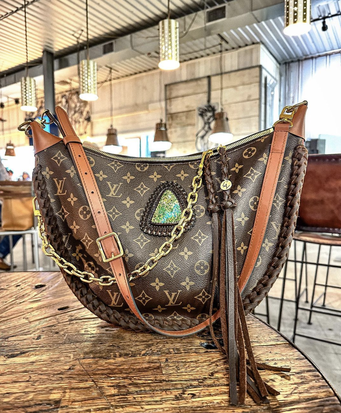 This Trending Louis Vuitton Handbag Got A Western Makeover