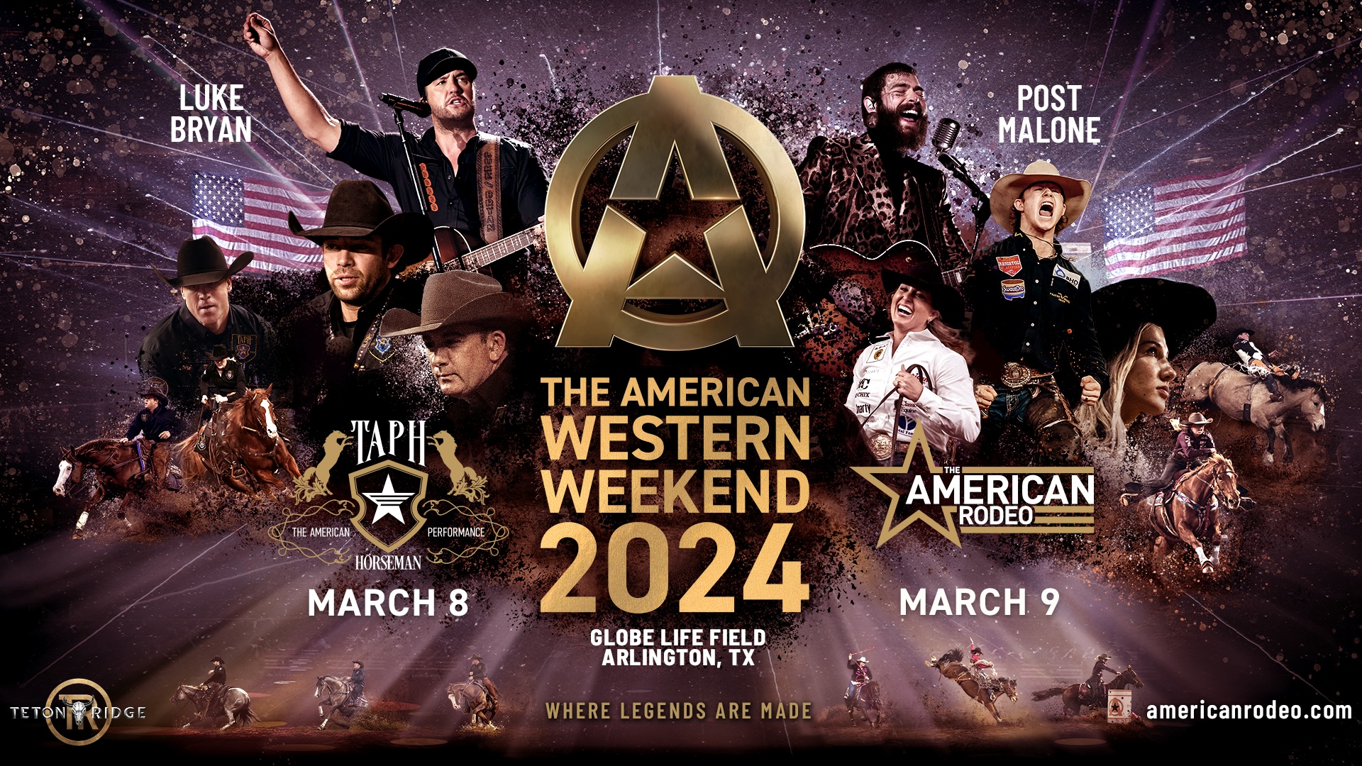 Posty To Headline The American Rodeo! - COWGIRL Magazine