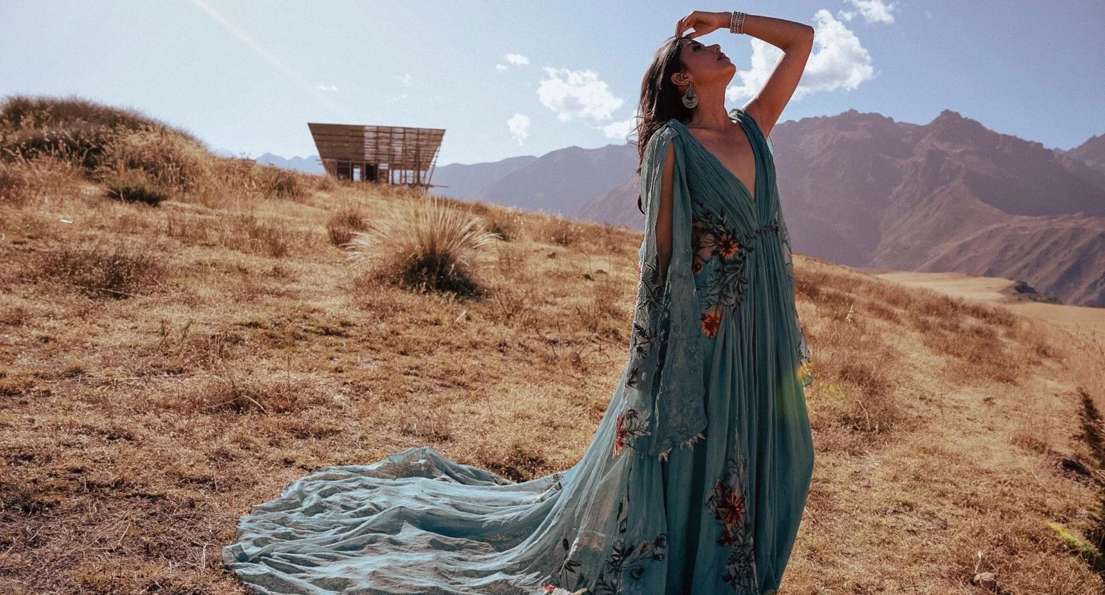 A Vision In Florals: Unexpected Wedding Dresses From Flora & Lane