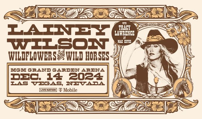 Laney Wilson Rodeo Lainey Wilson To Perform At MGM Grand Garden Arena During 2024 Wrangler ...
