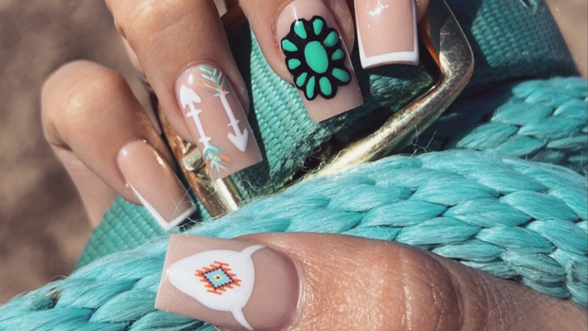 Desert Sunset Nail Glam 2025