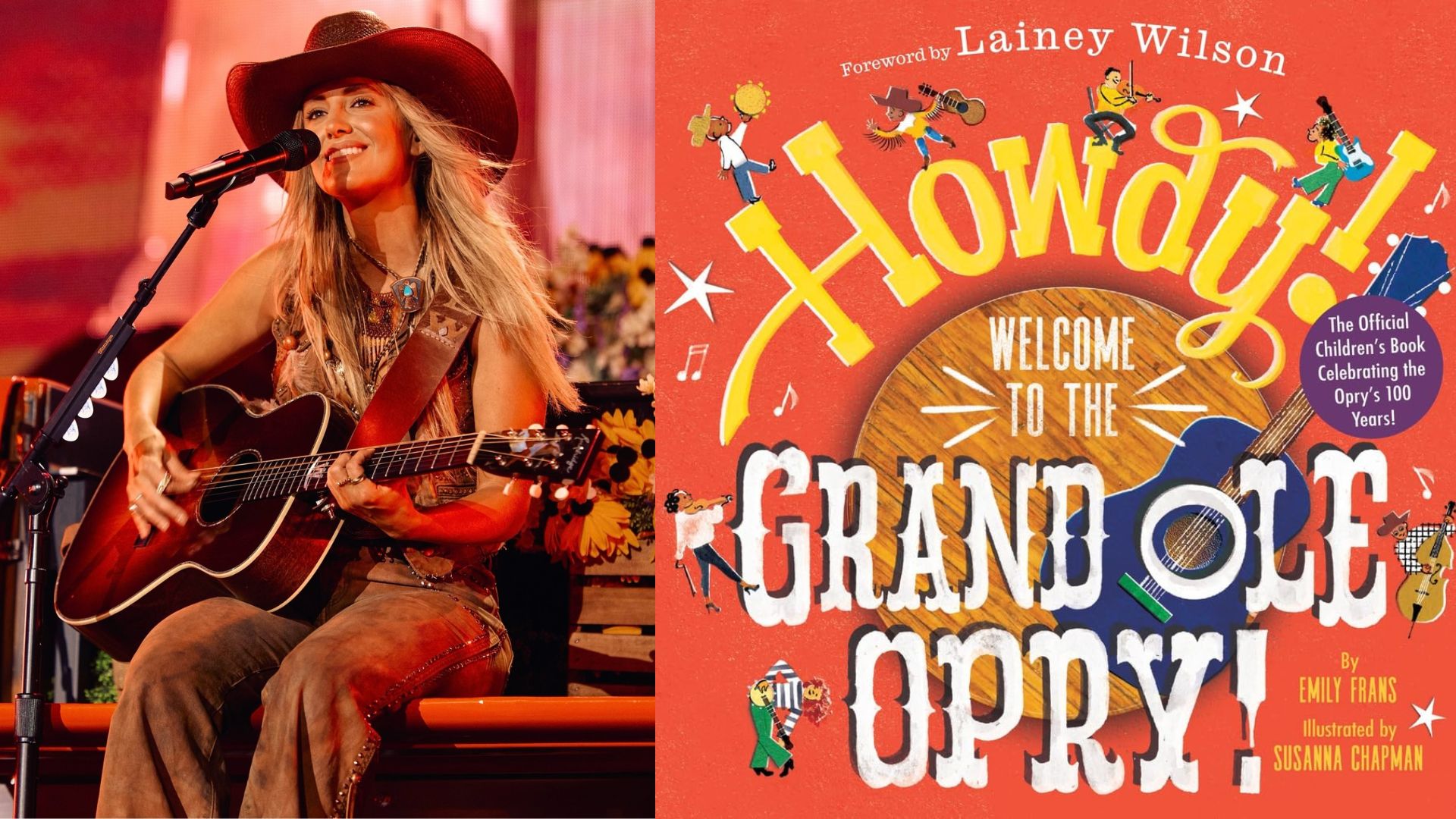 Lainey Wilson Writes Foreword For New Grand Ole Opry Children’s Book