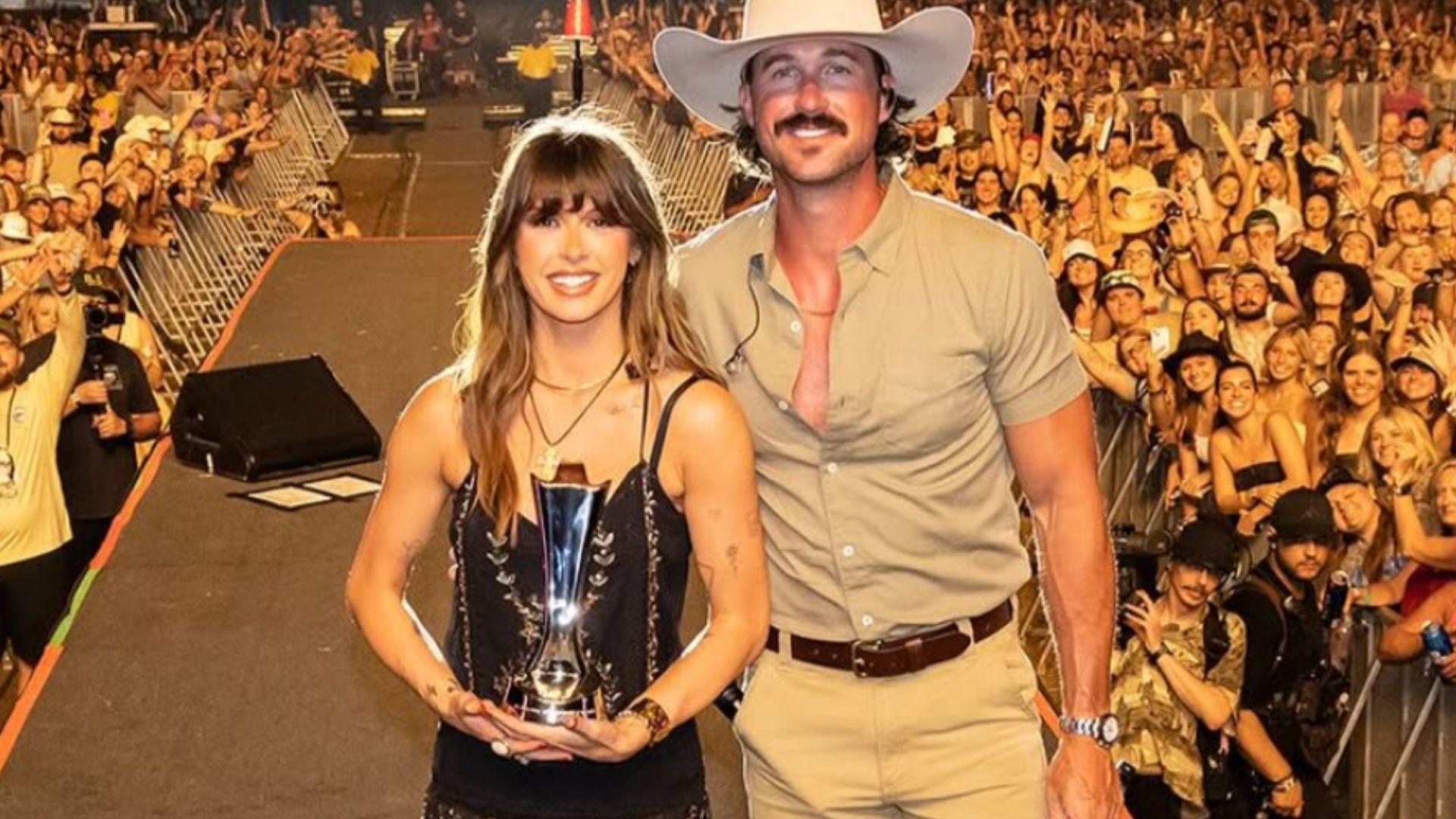 Ella Langley And Riley Green Win ACM Award For Visual Media Of The Year Ahead Of 2025 Ceremony