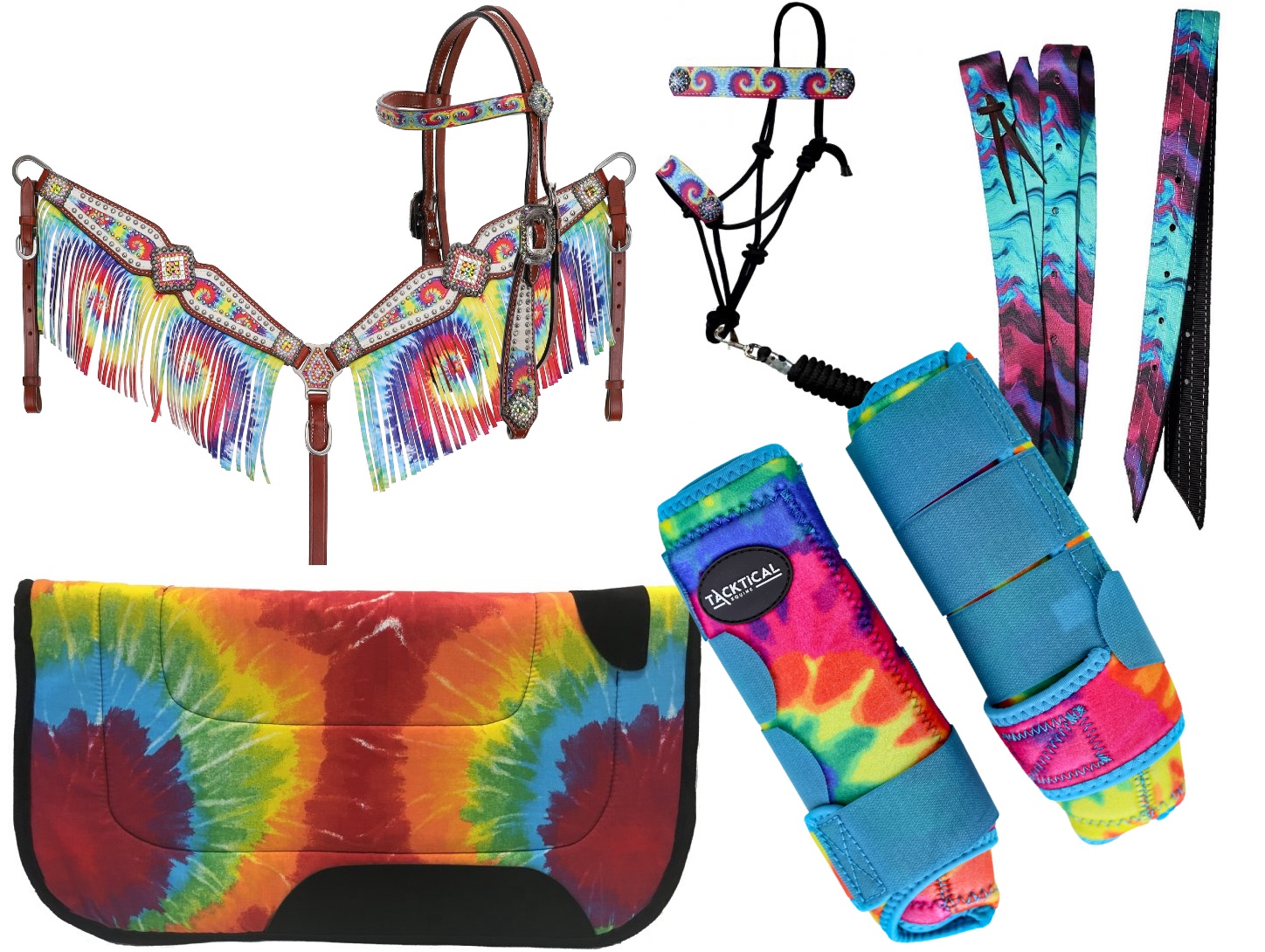 Wild & Fun Tie Dye Tack