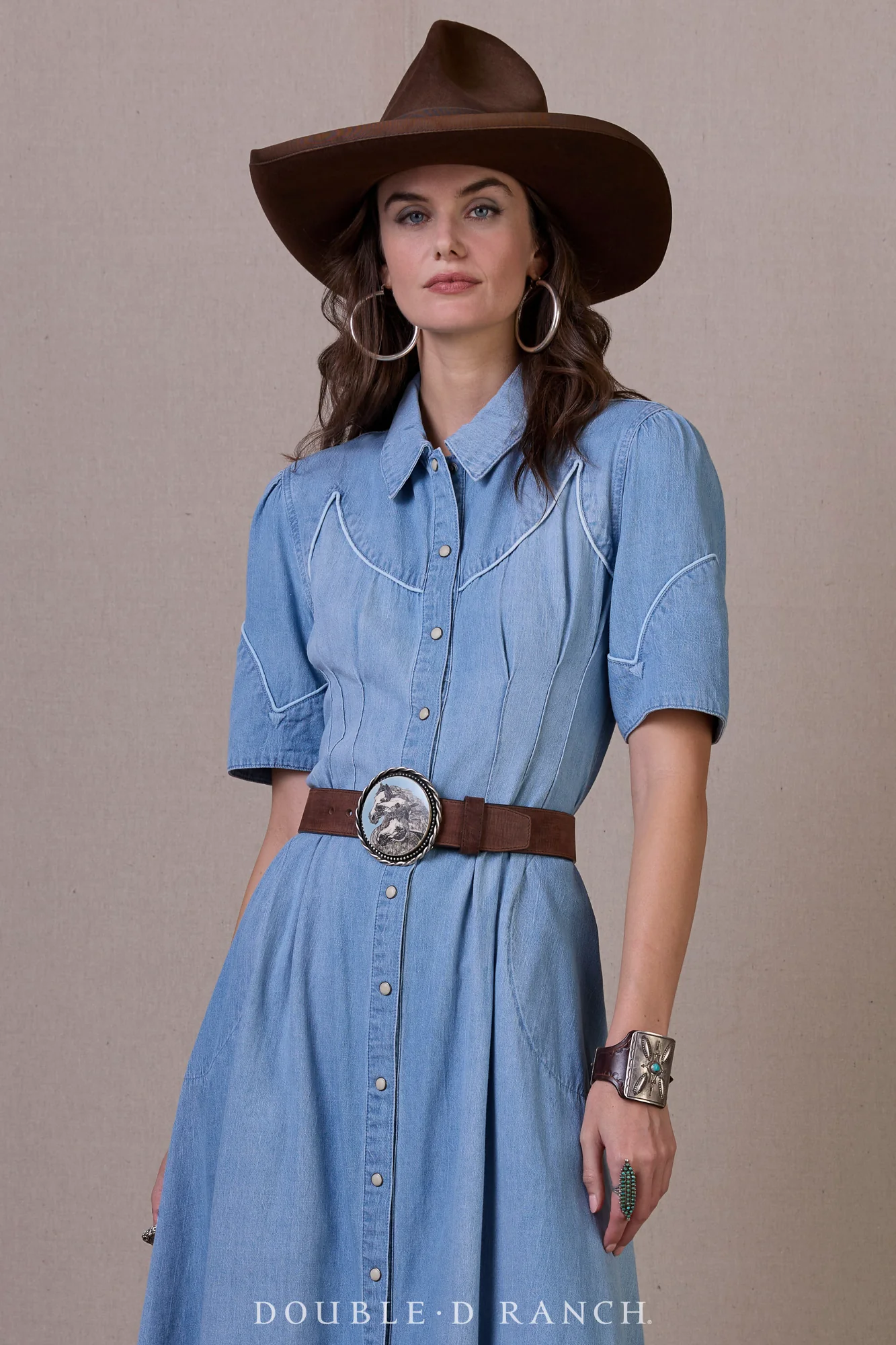 white christmas dresses Wiley Denim Dress – Retrofete